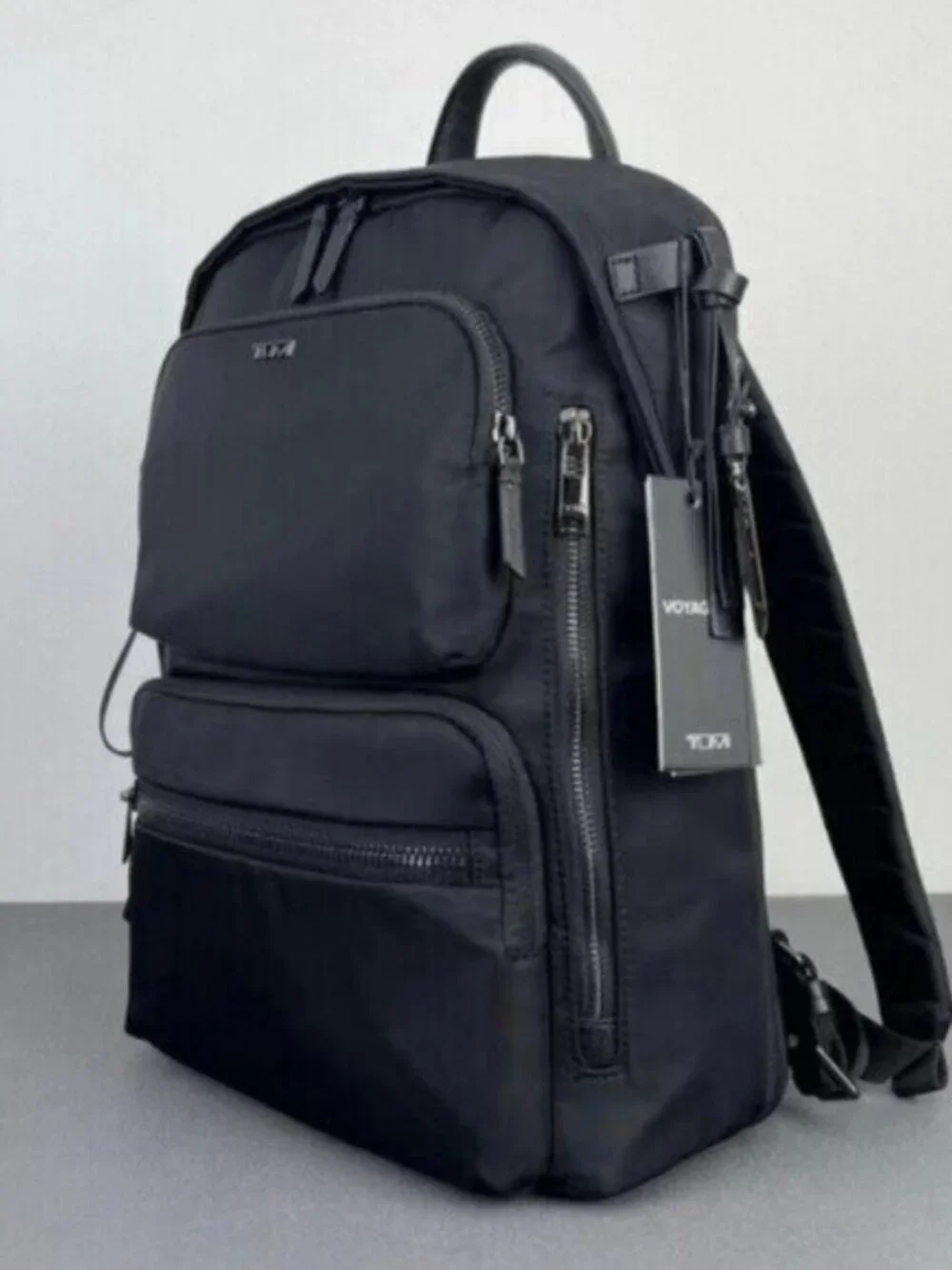 🍒🍒TUMI Voyageur Montana Backpack Black/Gunmetal - beautiful like-new condition - Picture 7 of 10